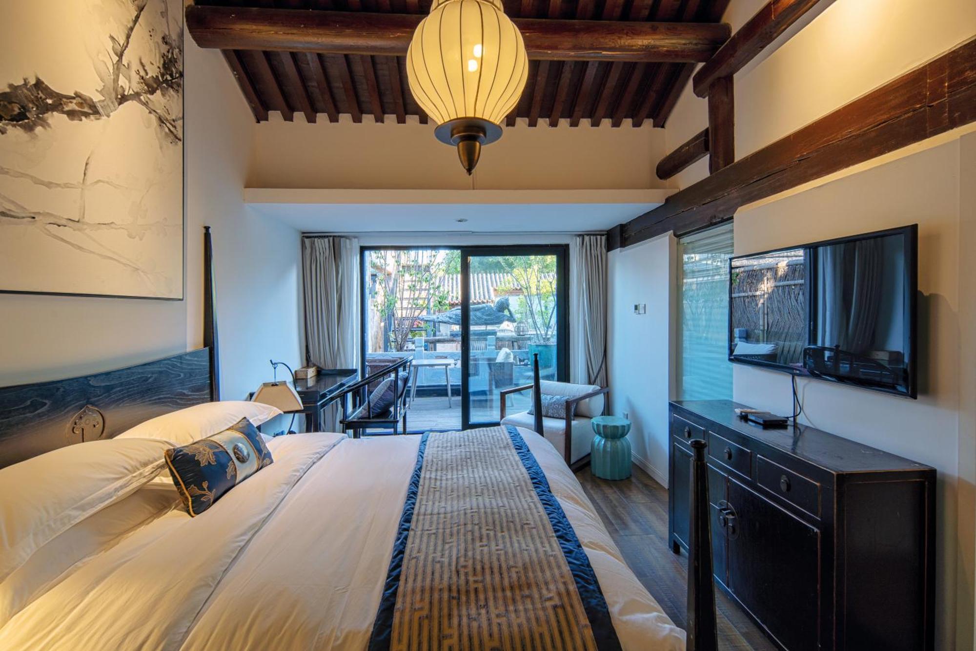 Beijing Le Zai Nan Luo Gu Xiang Wang Fu Jing Forbidden City Courtyard Hotel&Free Laundry Service&Free Coffee And Dumpling Experience Service エクステリア 写真
