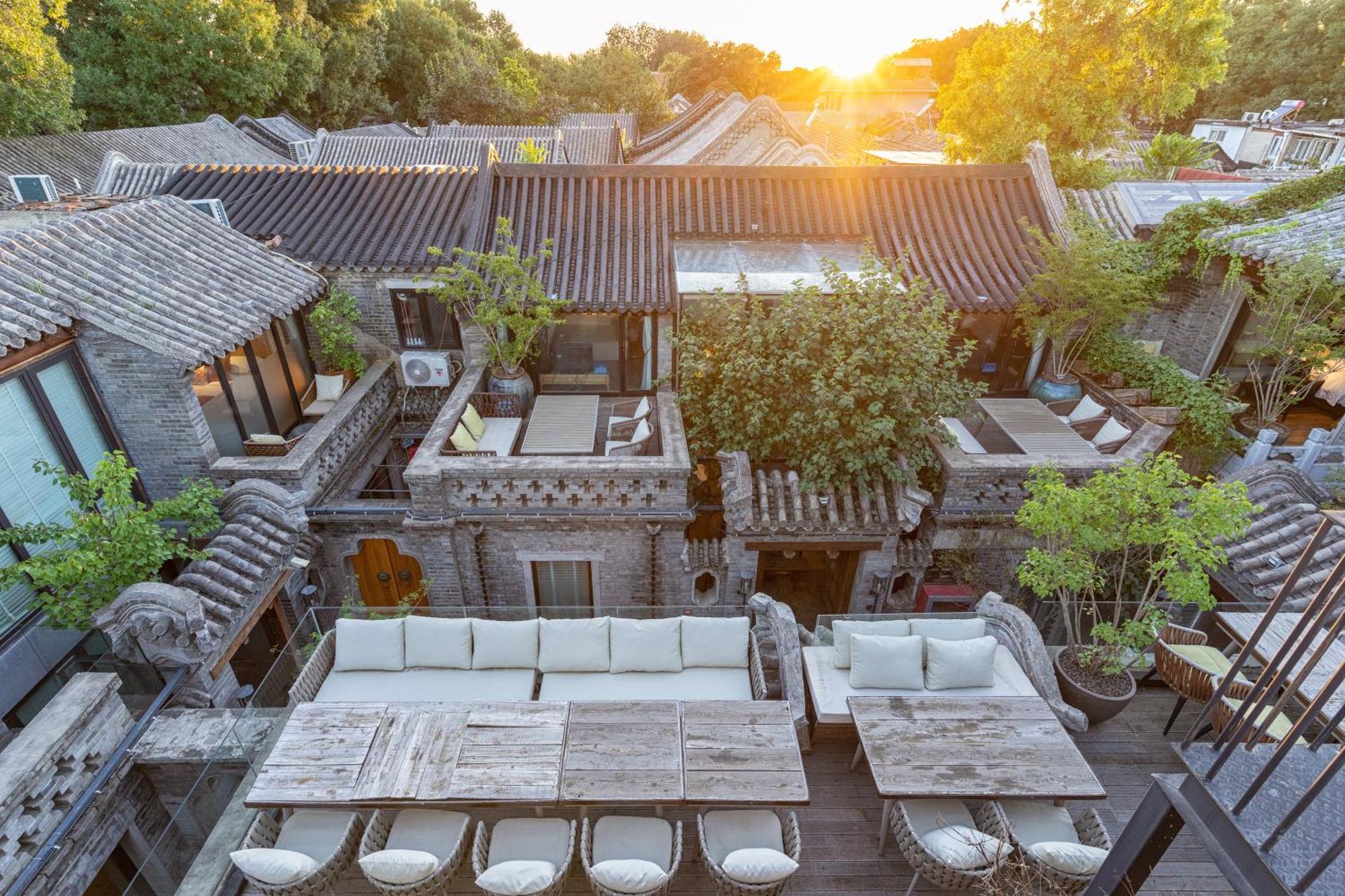 Beijing Le Zai Nan Luo Gu Xiang Wang Fu Jing Forbidden City Courtyard Hotel&Free Laundry Service&Free Coffee And Dumpling Experience Service エクステリア 写真