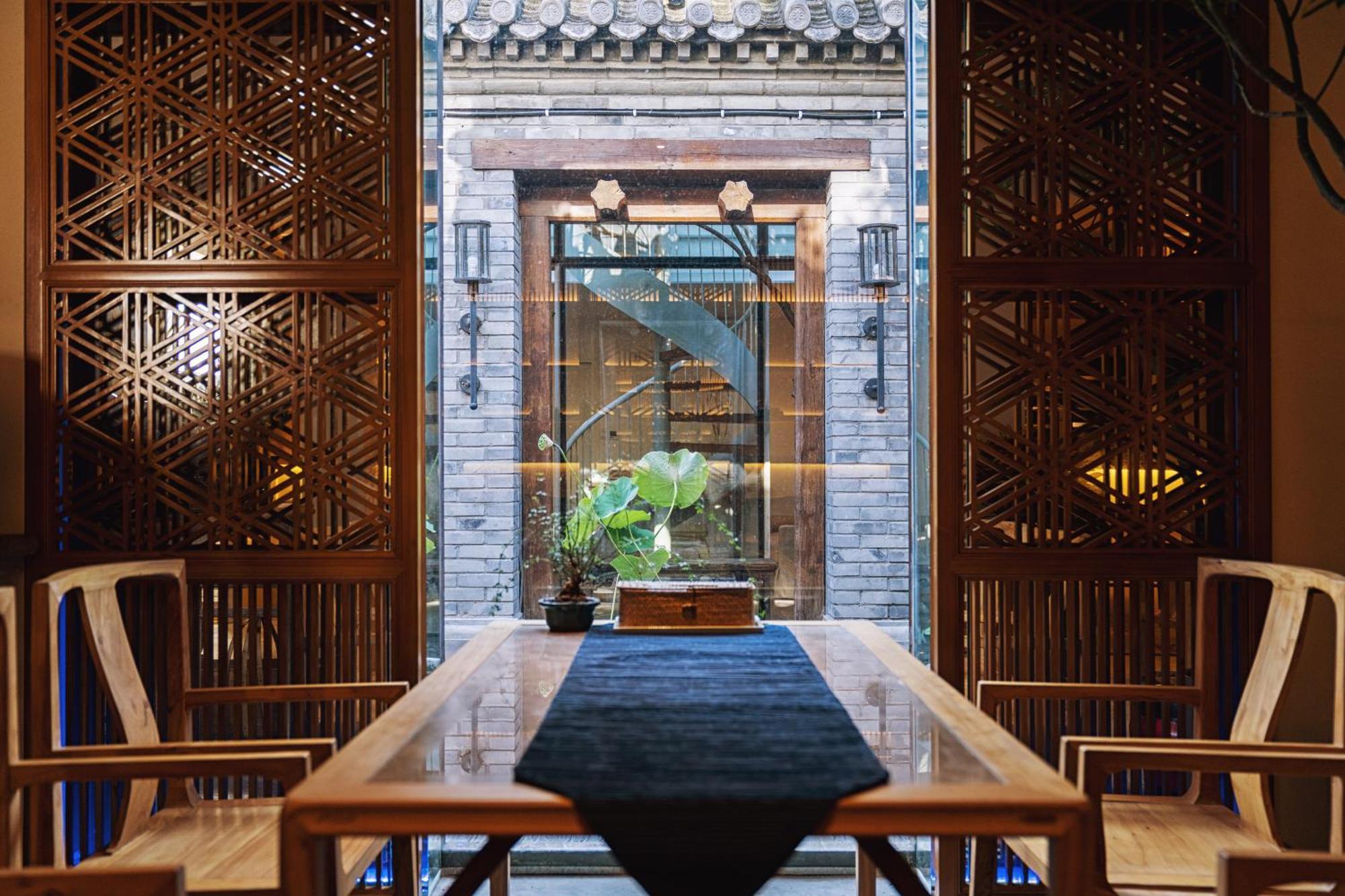 Beijing Le Zai Nan Luo Gu Xiang Wang Fu Jing Forbidden City Courtyard Hotel&Free Laundry Service&Free Coffee And Dumpling Experience Service エクステリア 写真