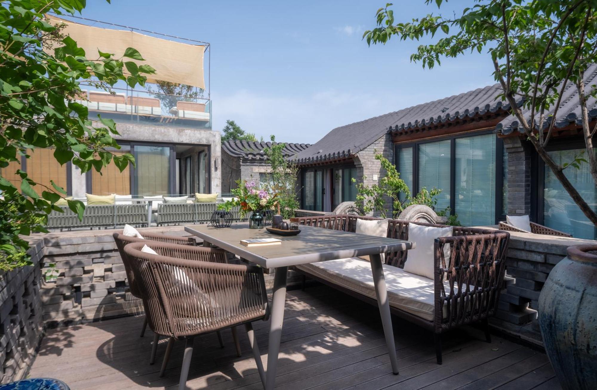 Beijing Le Zai Nan Luo Gu Xiang Wang Fu Jing Forbidden City Courtyard Hotel&Free Laundry Service&Free Coffee And Dumpling Experience Service エクステリア 写真