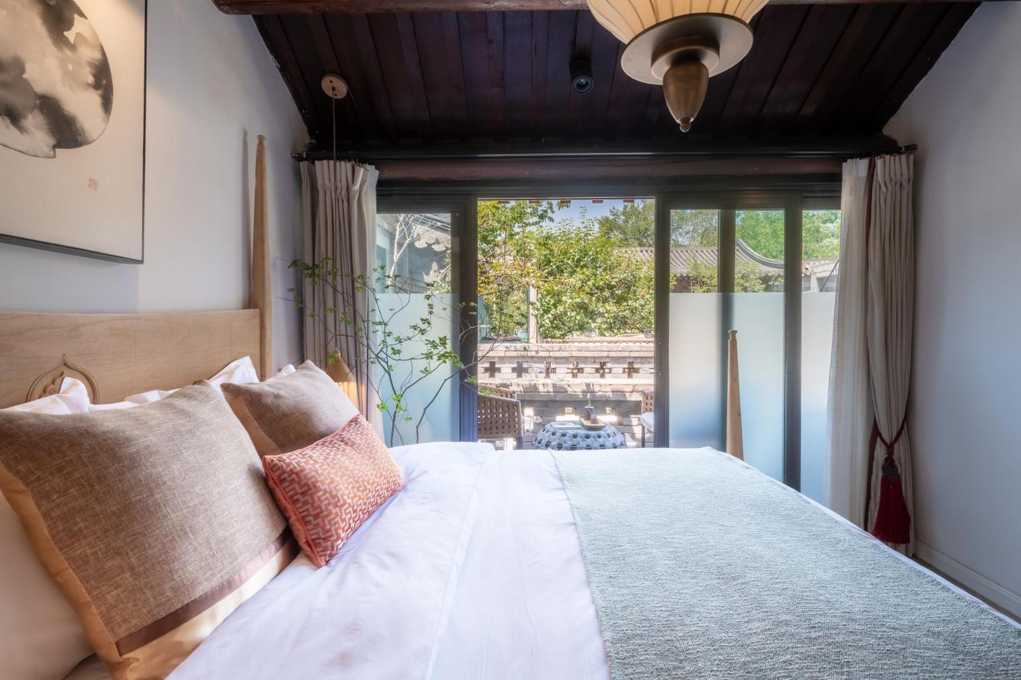 Beijing Le Zai Nan Luo Gu Xiang Wang Fu Jing Forbidden City Courtyard Hotel&Free Laundry Service&Free Coffee And Dumpling Experience Service エクステリア 写真